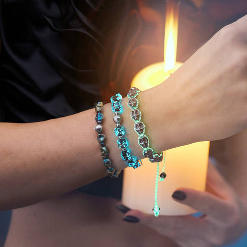 Âmes aquatiques | Bracelet tête de mort